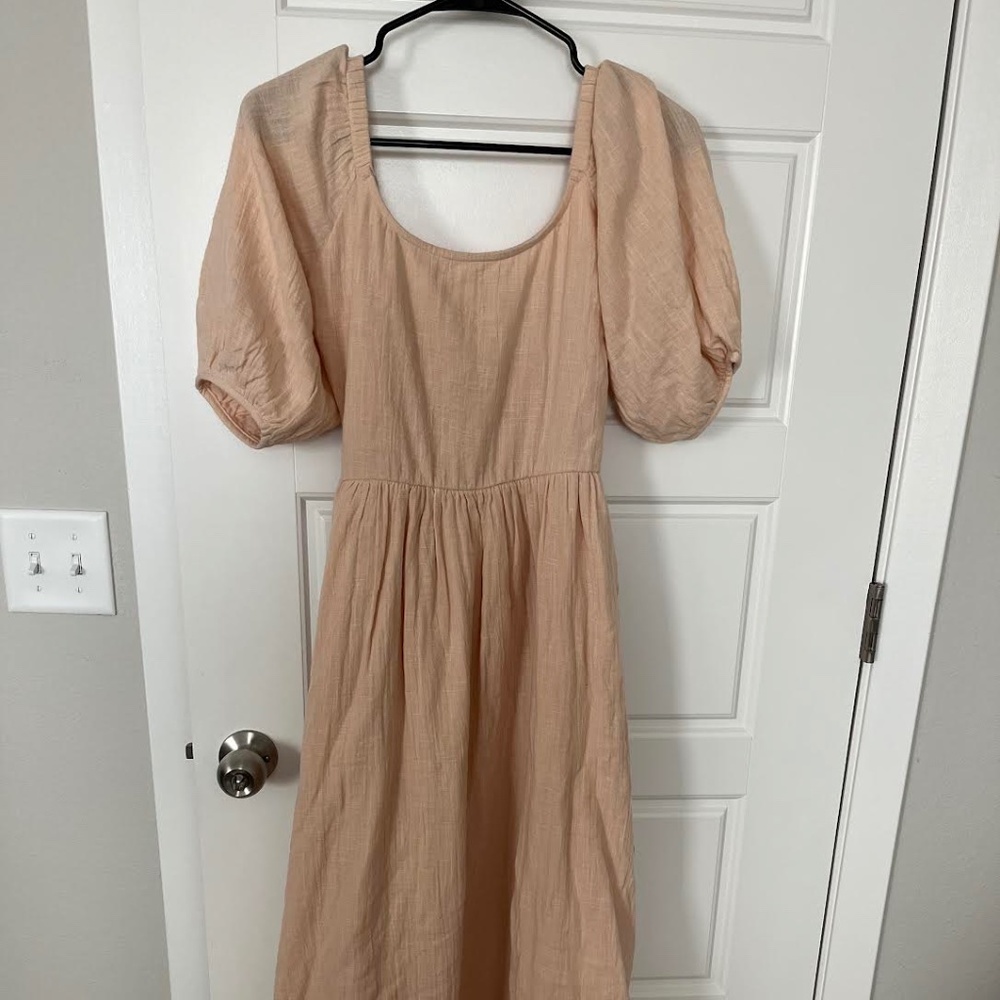 NWT LCW Peach Gauze Brooke Dress